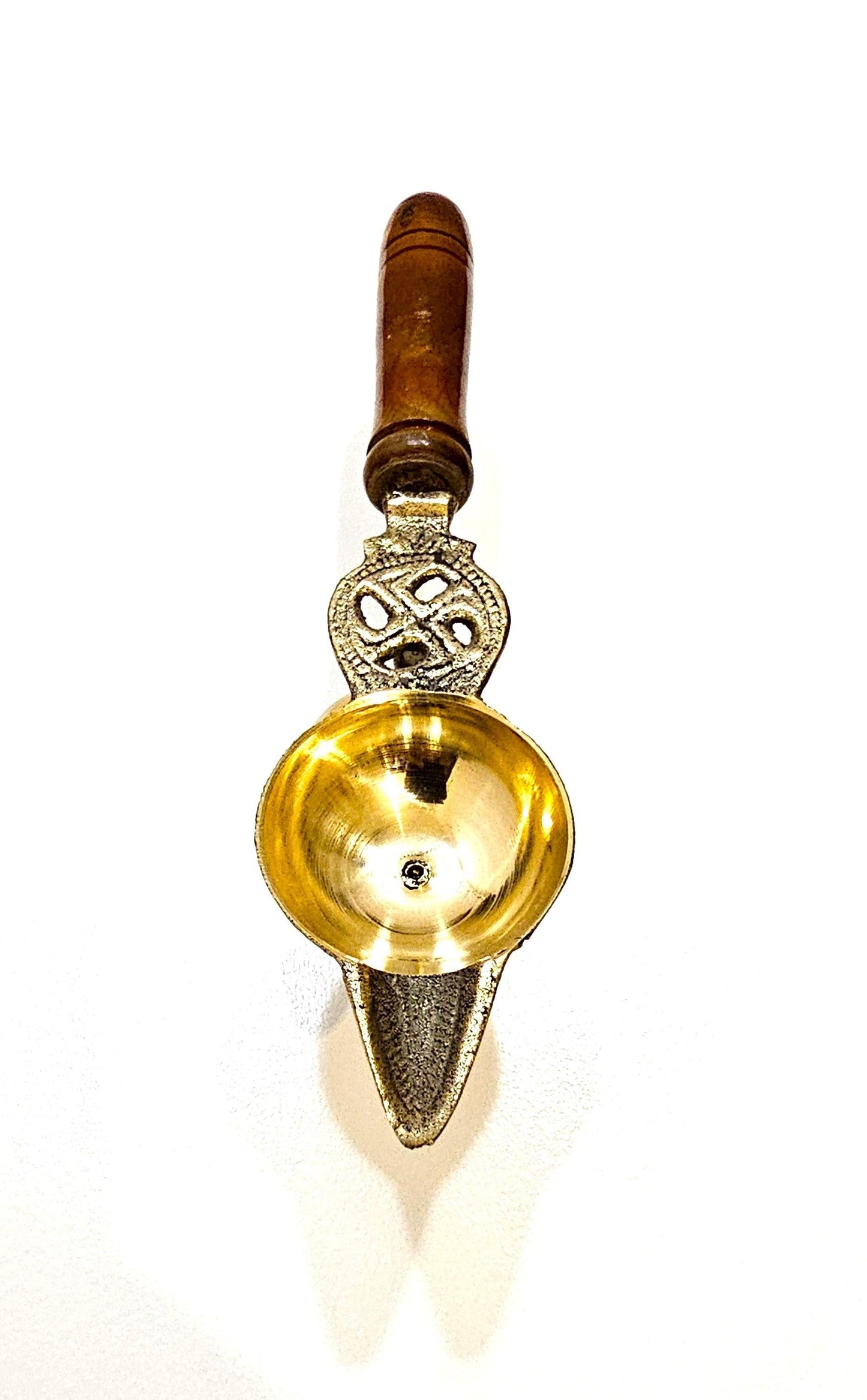 Brass Single Diya Pooja Aarti Lamp