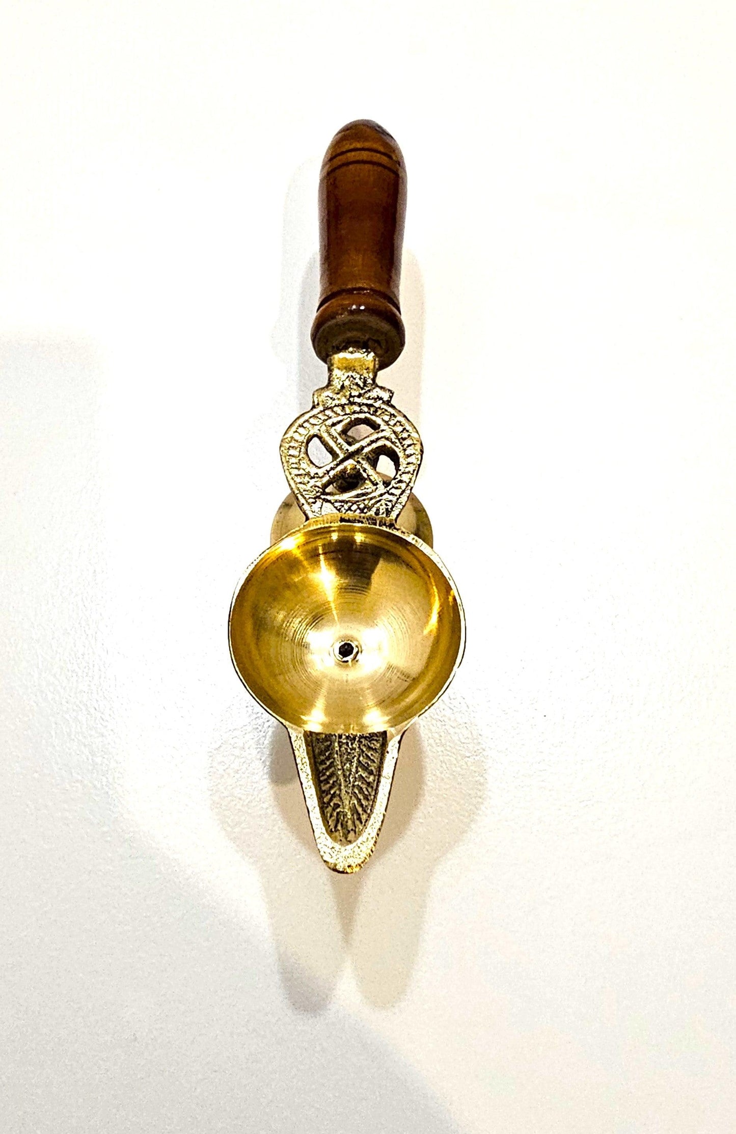 Brass Single Diya Pooja Aarti Lamp
