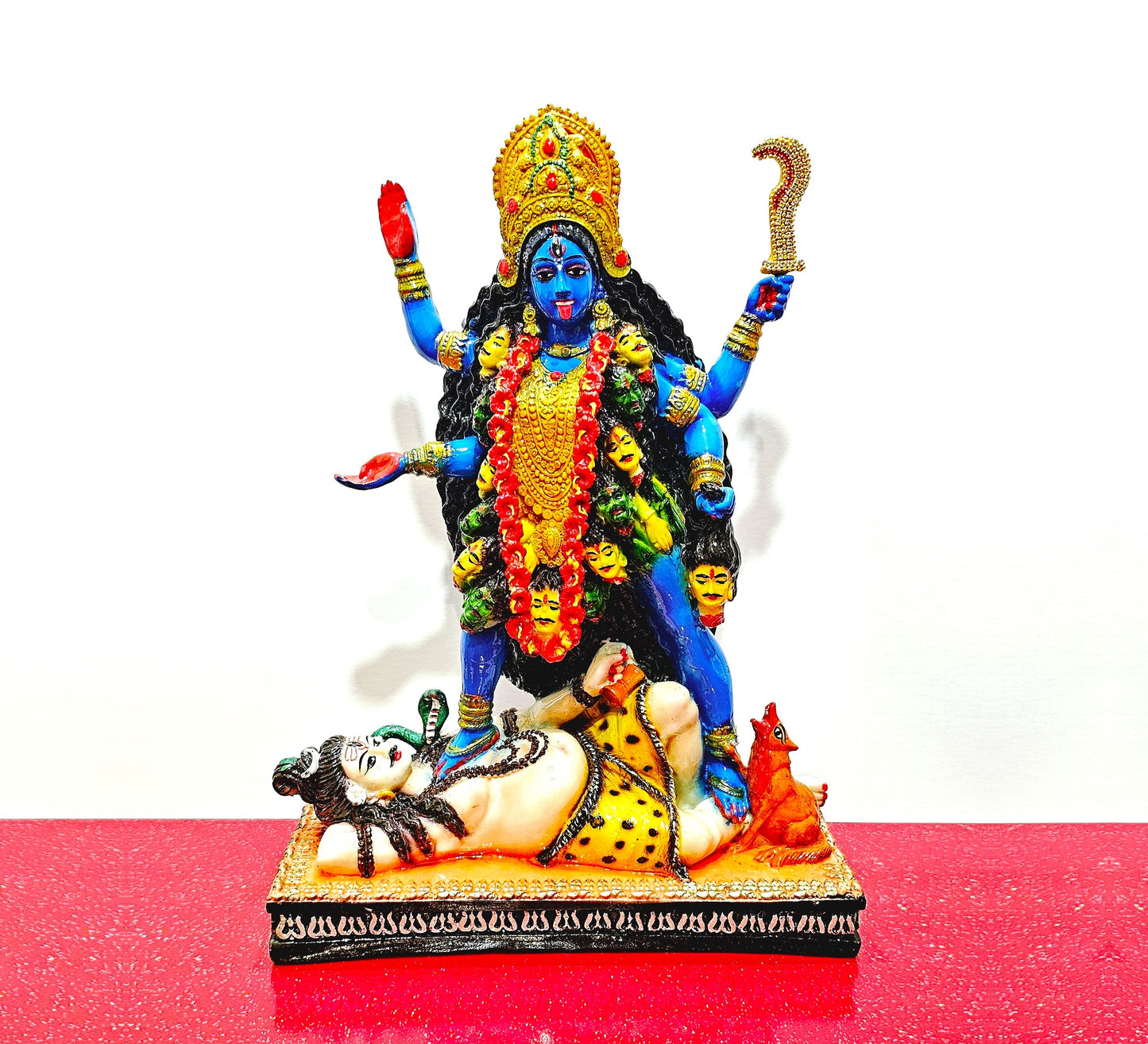 Rare Marble / Stone Goddess Kali Maa / Mata Statue