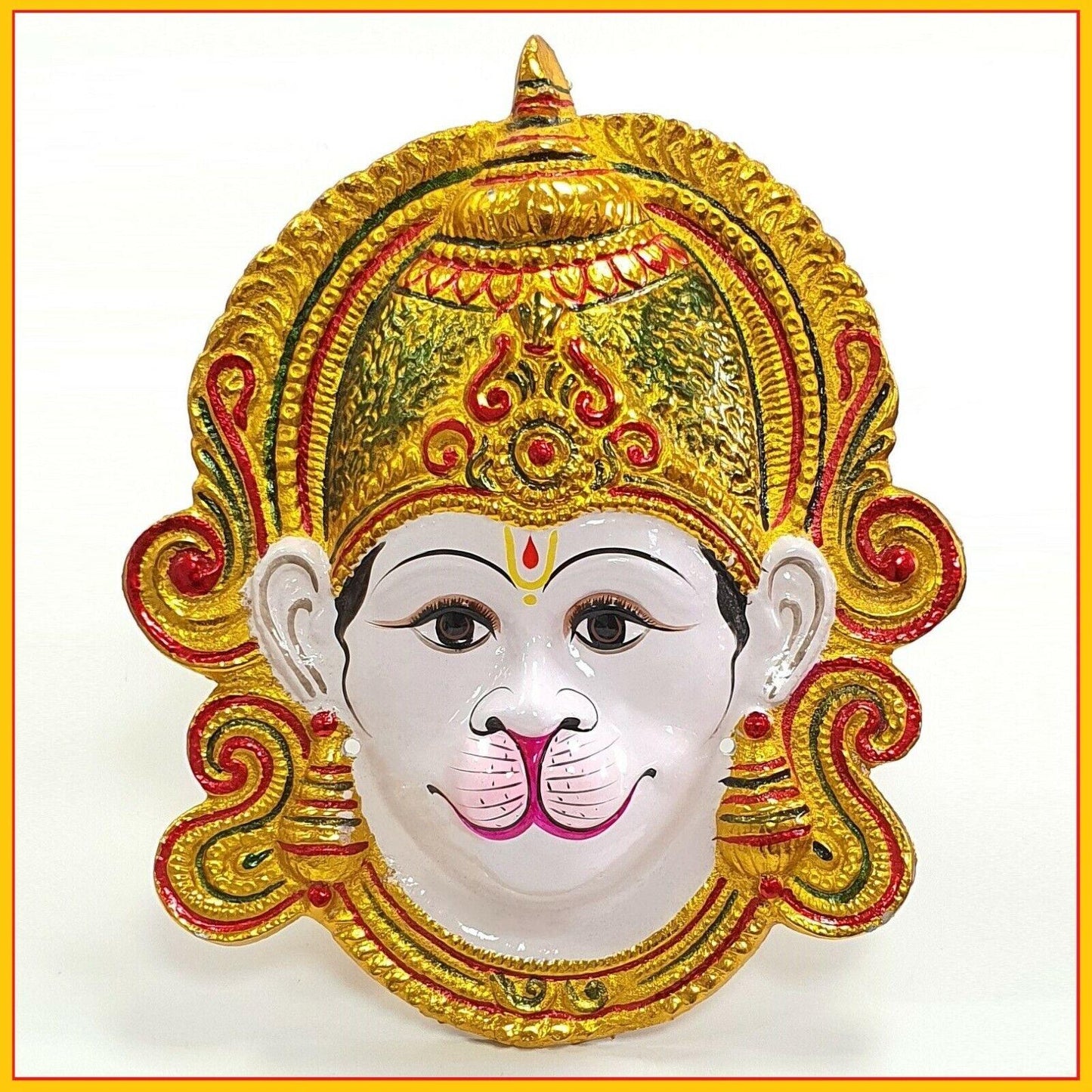 Large Hanuman wall hanging face