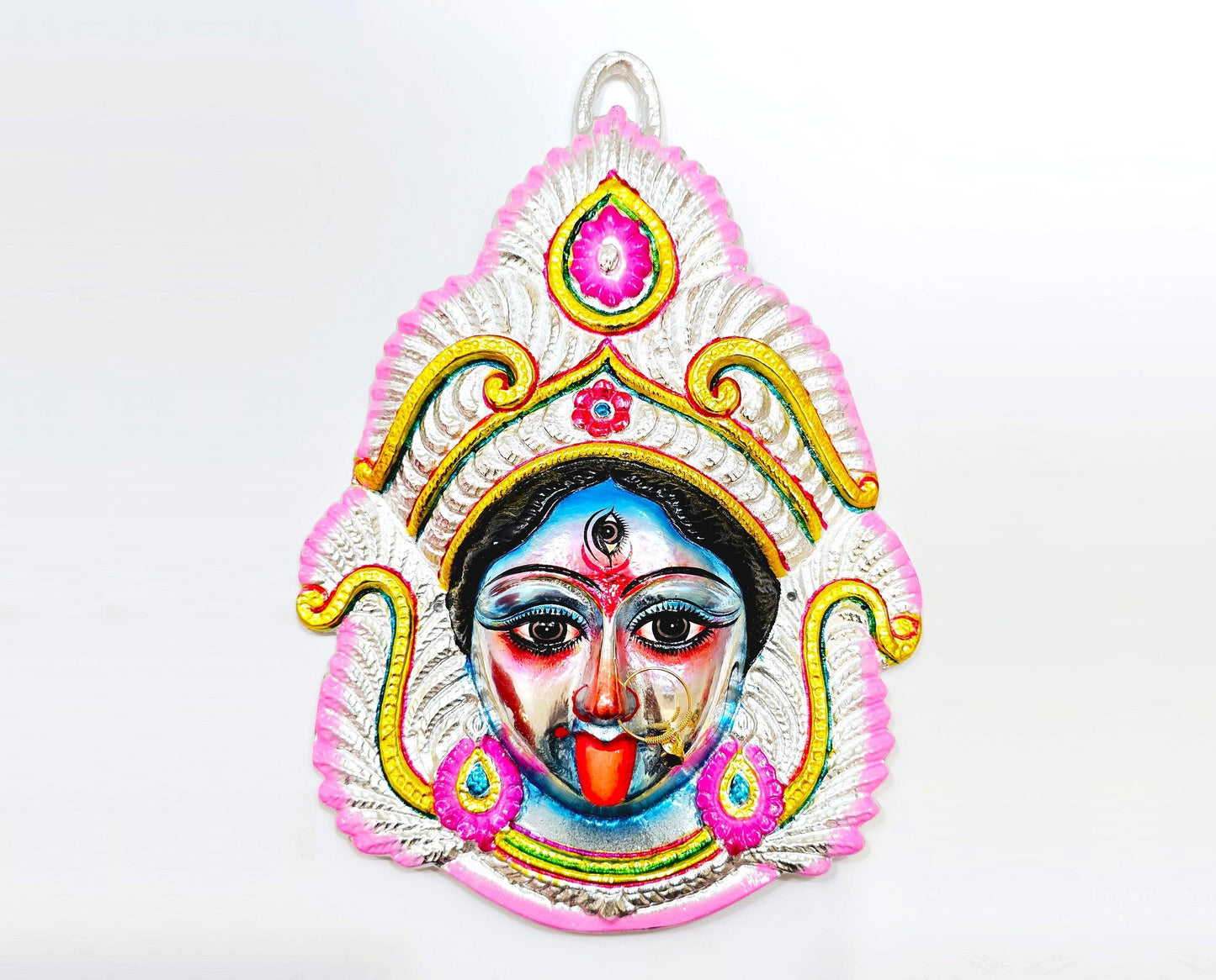 Goddess Kali Maa Mata wall hanging face