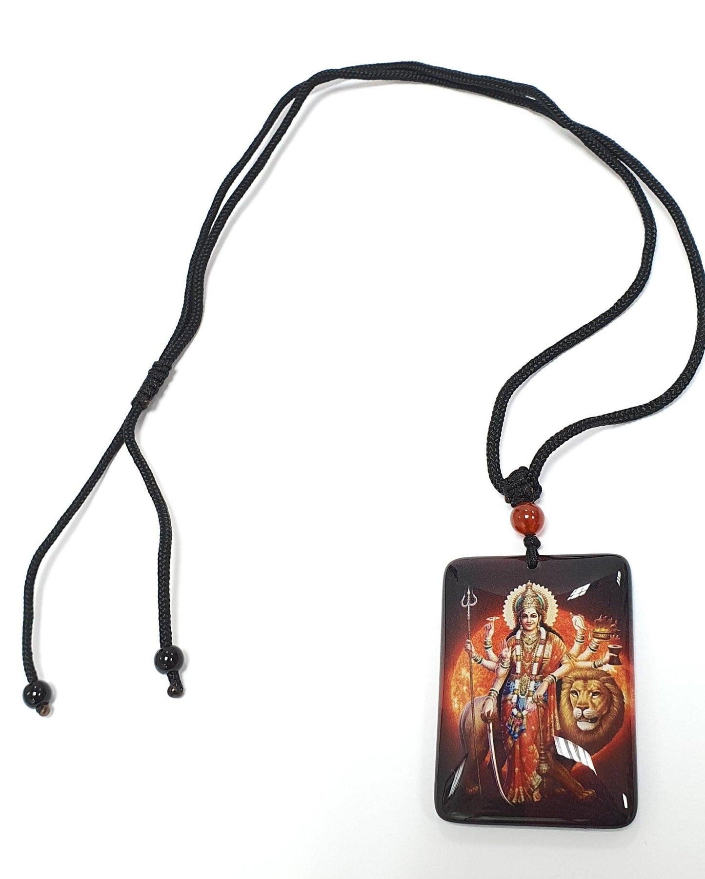 Goddess Durga Maa/Mata Crystal Pendant Necklace , High Quality Product