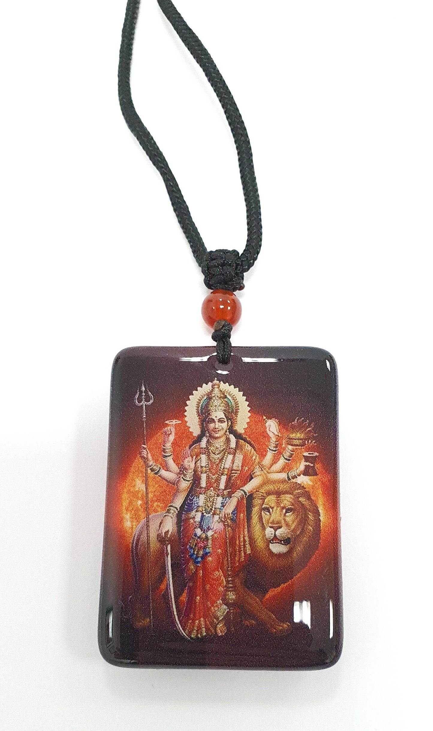 Goddess Durga Maa/Mata Crystal Pendant Necklace , High Quality Product