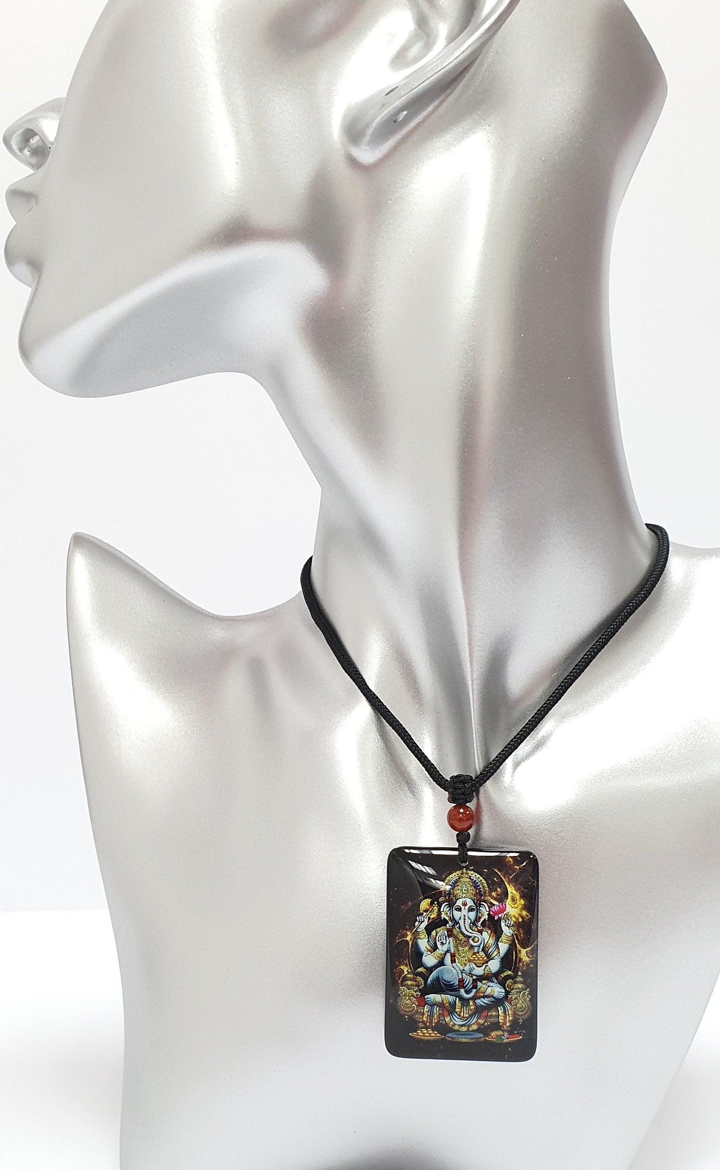 Lord Ganesh Crystal Pendant Necklace , High Quality product