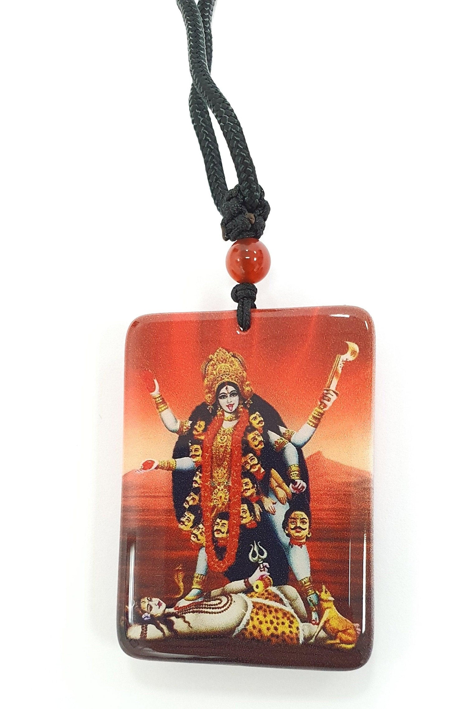 Goddess Kali mata pendant chain