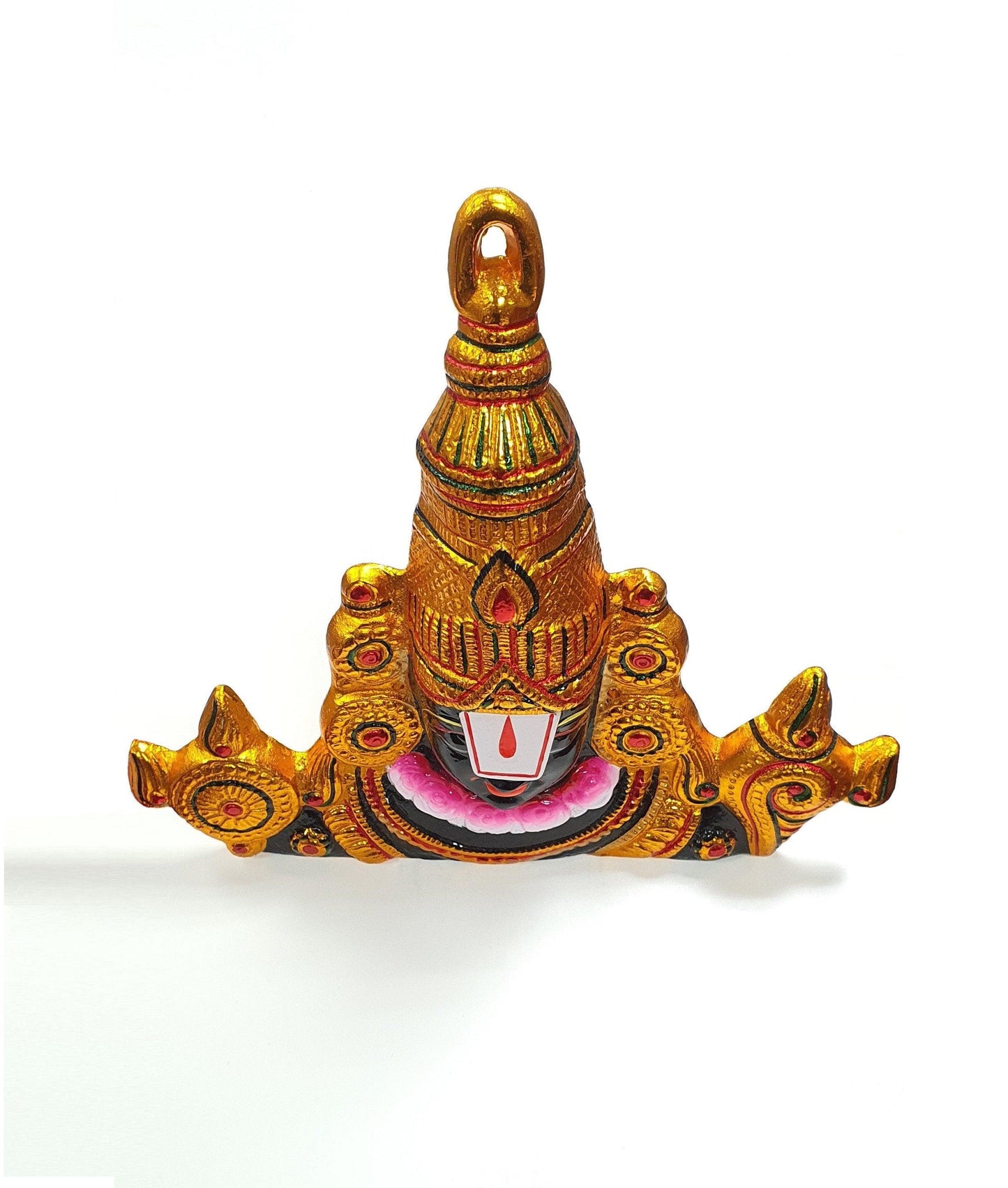 Rare Large Lord Balaji Wall Hanging Face , Solid Alloy