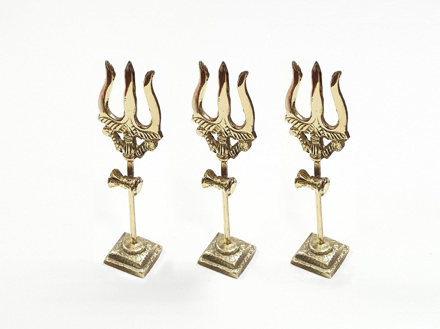 Lord Shiva Brass Trishul Trident