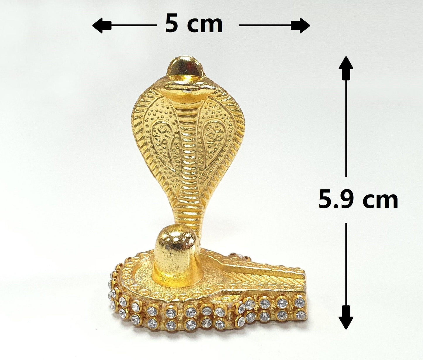 Shivling/Shiva Naag , Rare Stone Decorated Idol Statue