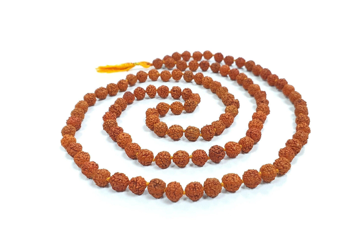 Rudraksha 8mm 108 Beads Mala Necklace/Bracelet . 100% Natural/Original