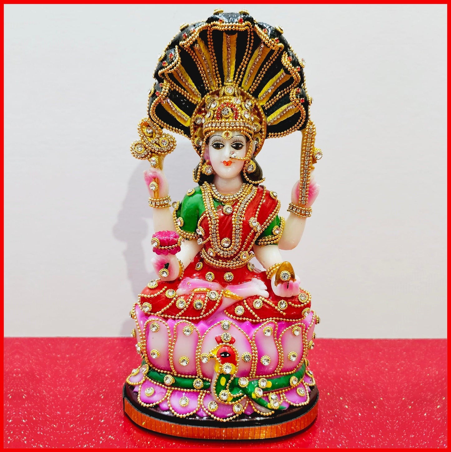 Goddess Padmavati Lakshmi Laxmi statue