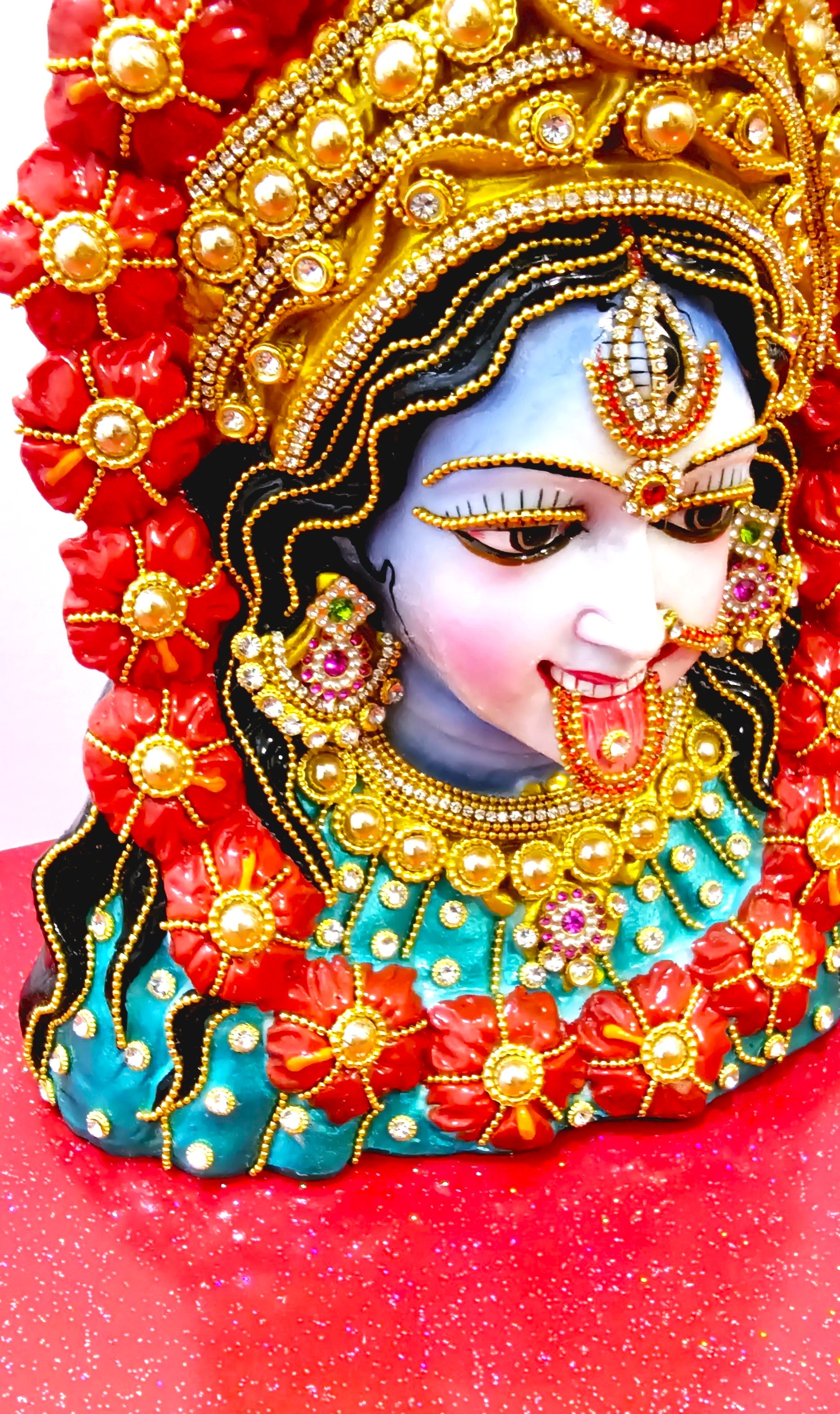 Goddess Tara Kali Maa Statue Face