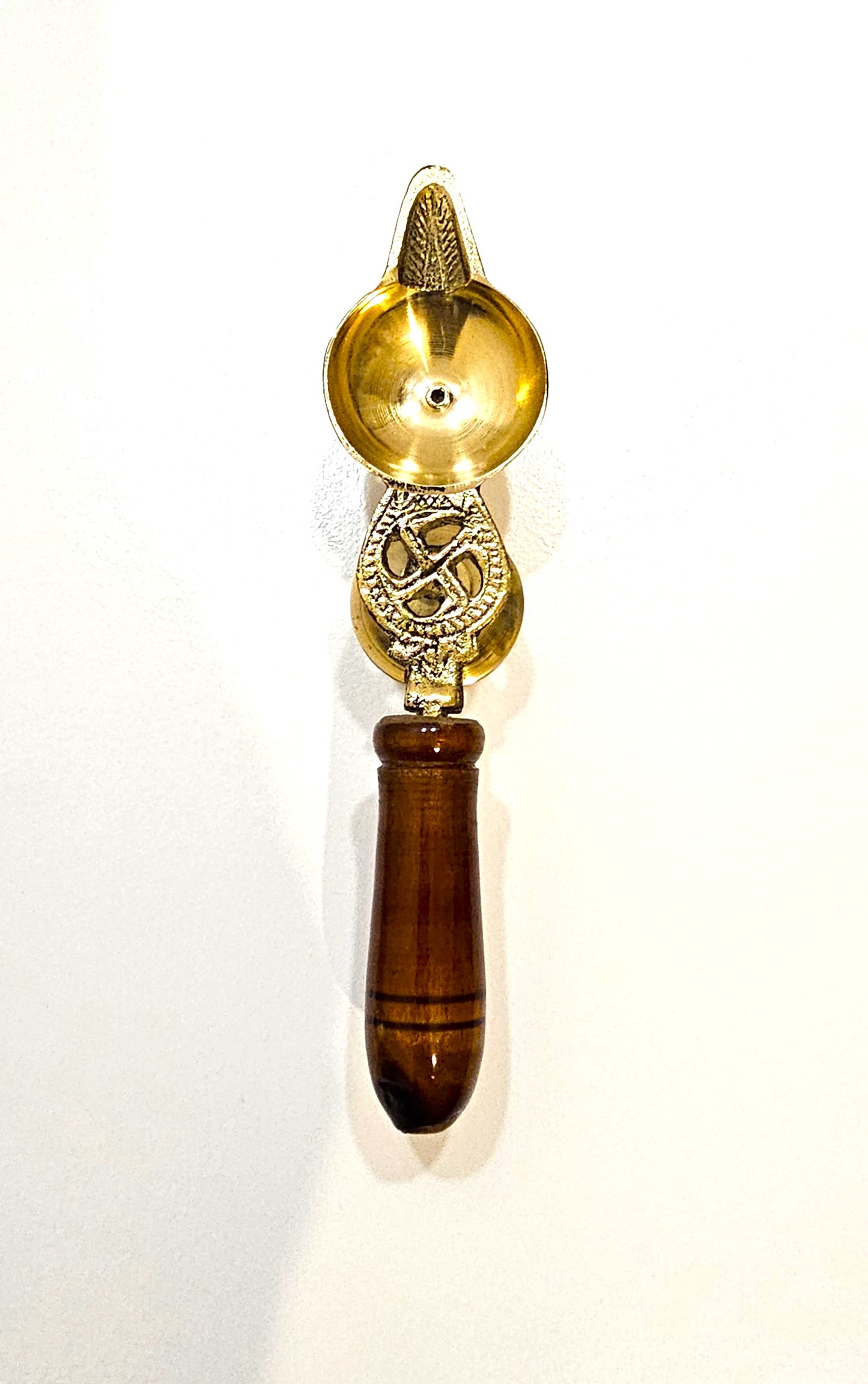 Brass Single Diya Pooja Aarti Lamp