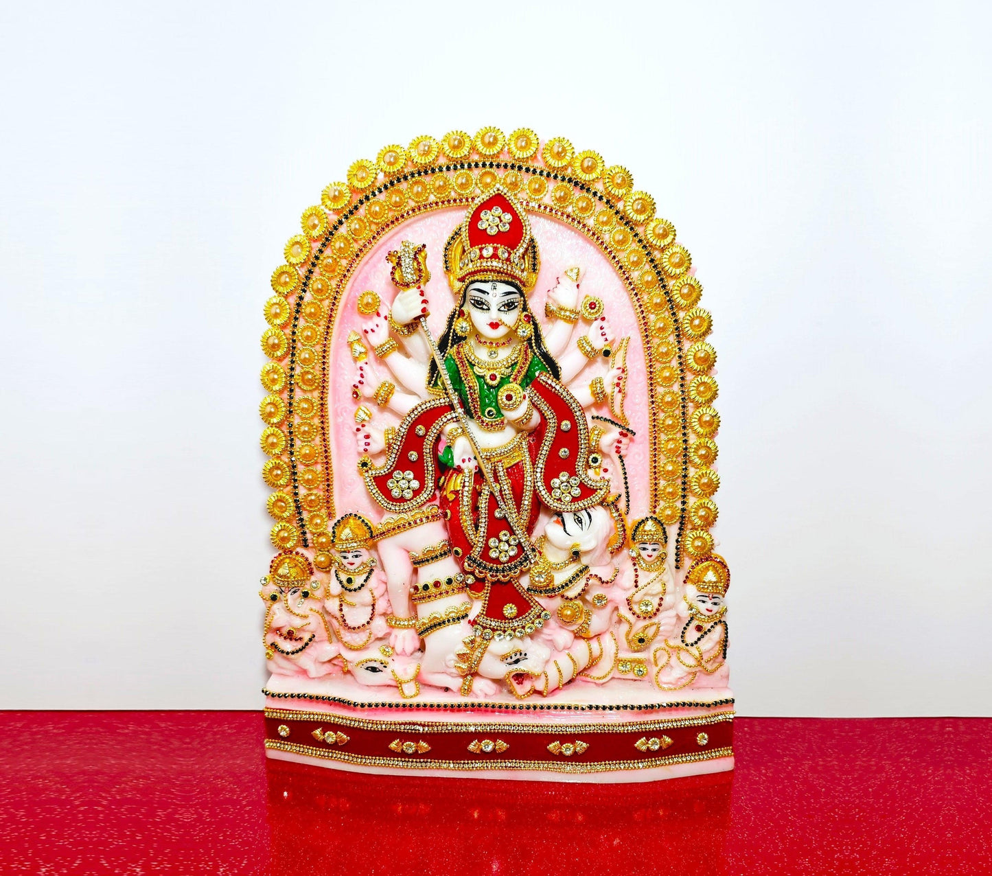 Goddess Durga Family Statue