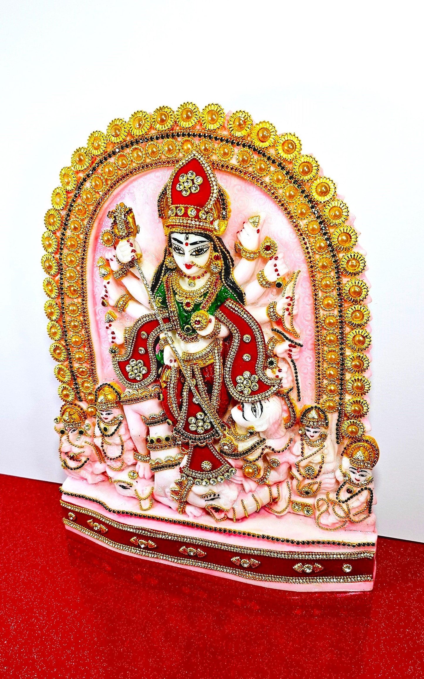 Goddess Durga Family Statue