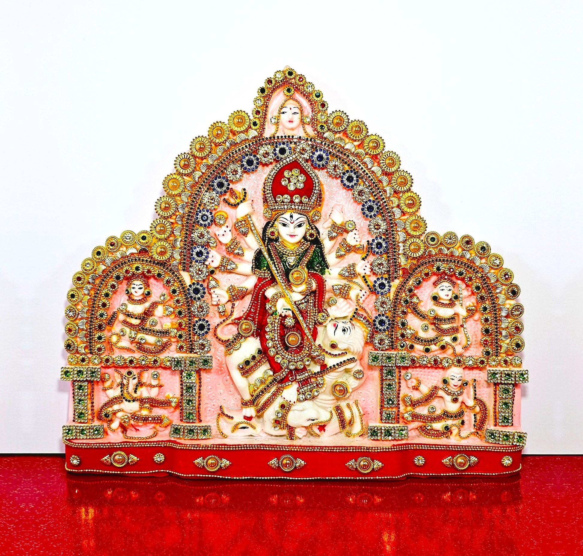 Goddess Durga Family Statue