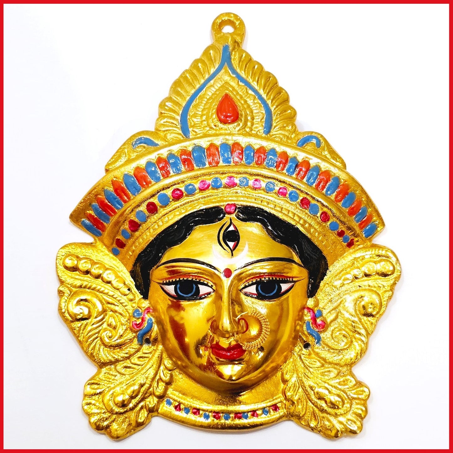 Goddess Durga wall hanging face