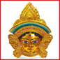 Gold Kali Durga wall hanging face