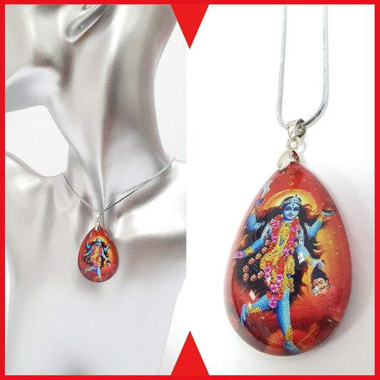 Goddess Kali pendant chain