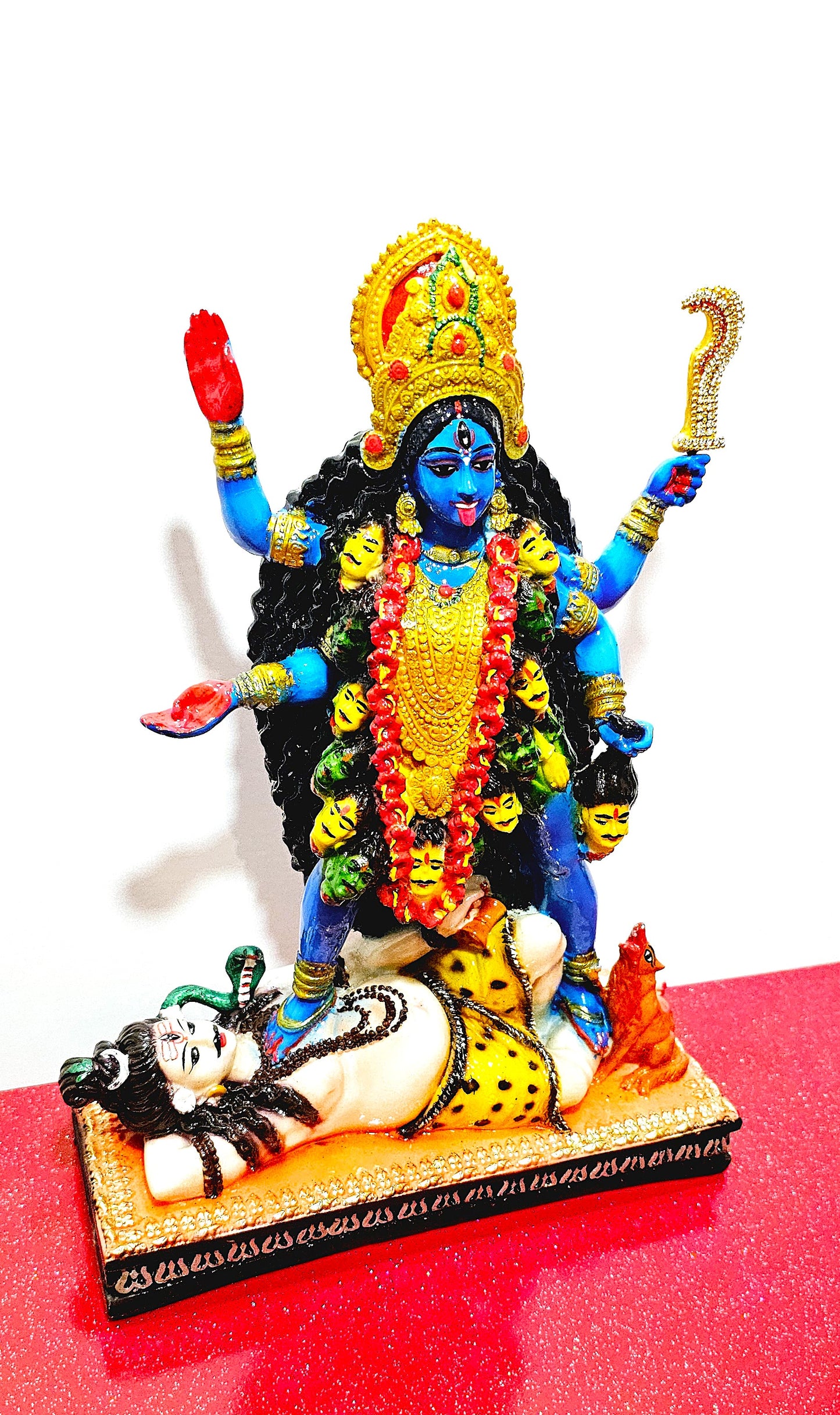 Rare Marble / Stone Goddess Kali Maa / Mata Statue