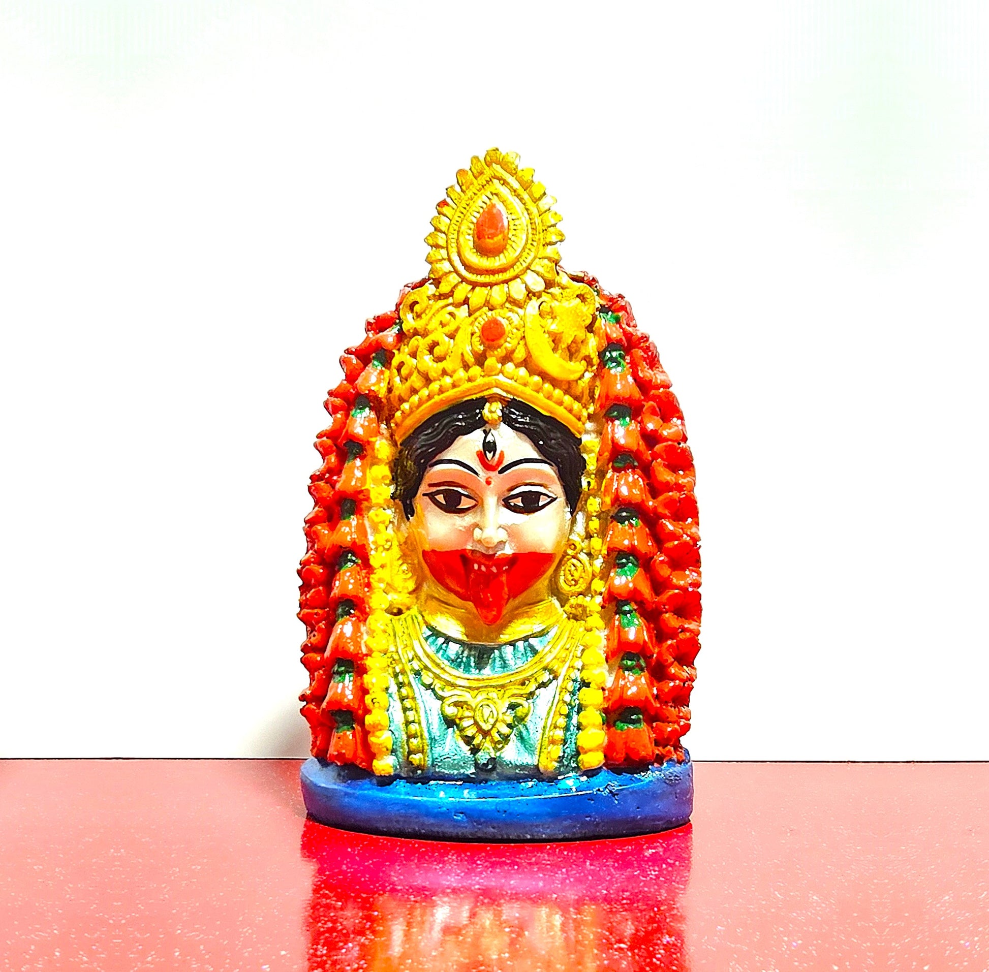 Goddess Tara Kali Maa Mata Statue face