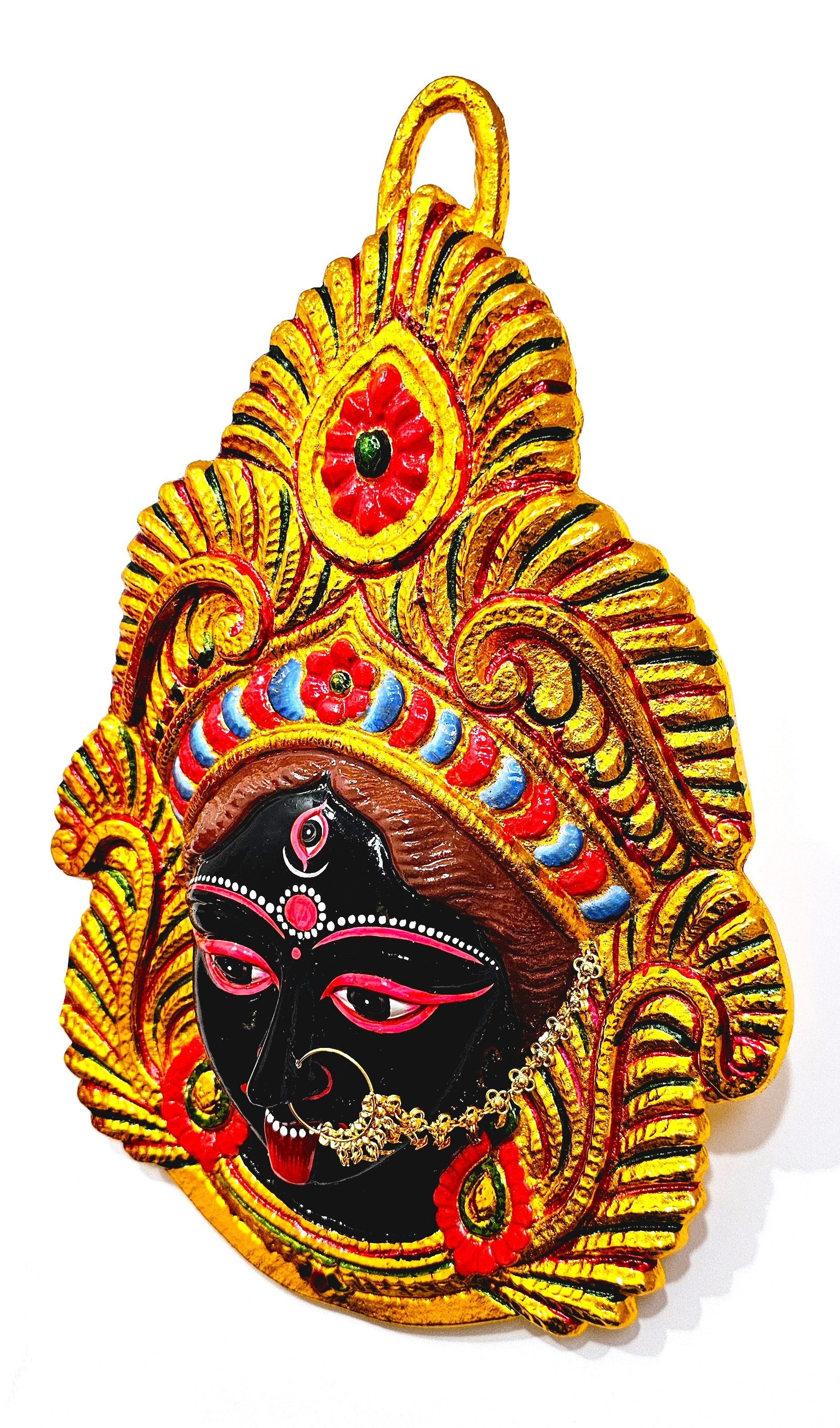 Kali Maa Mata wall hanging face