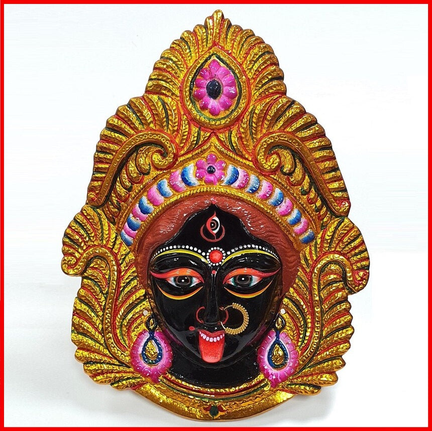 Kali Maa wall hanging face