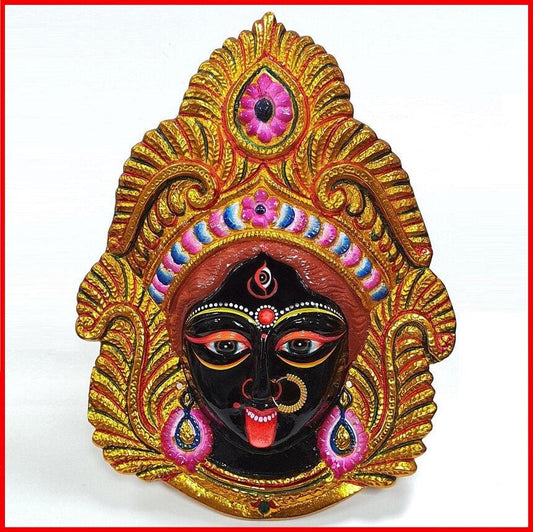 Kali Maa wall hanging face