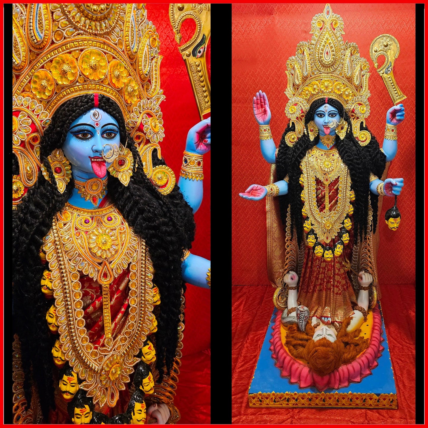 Large 5 ft Kali Maa Statue