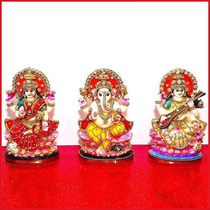 Ganesh Laxmi Saraswati set