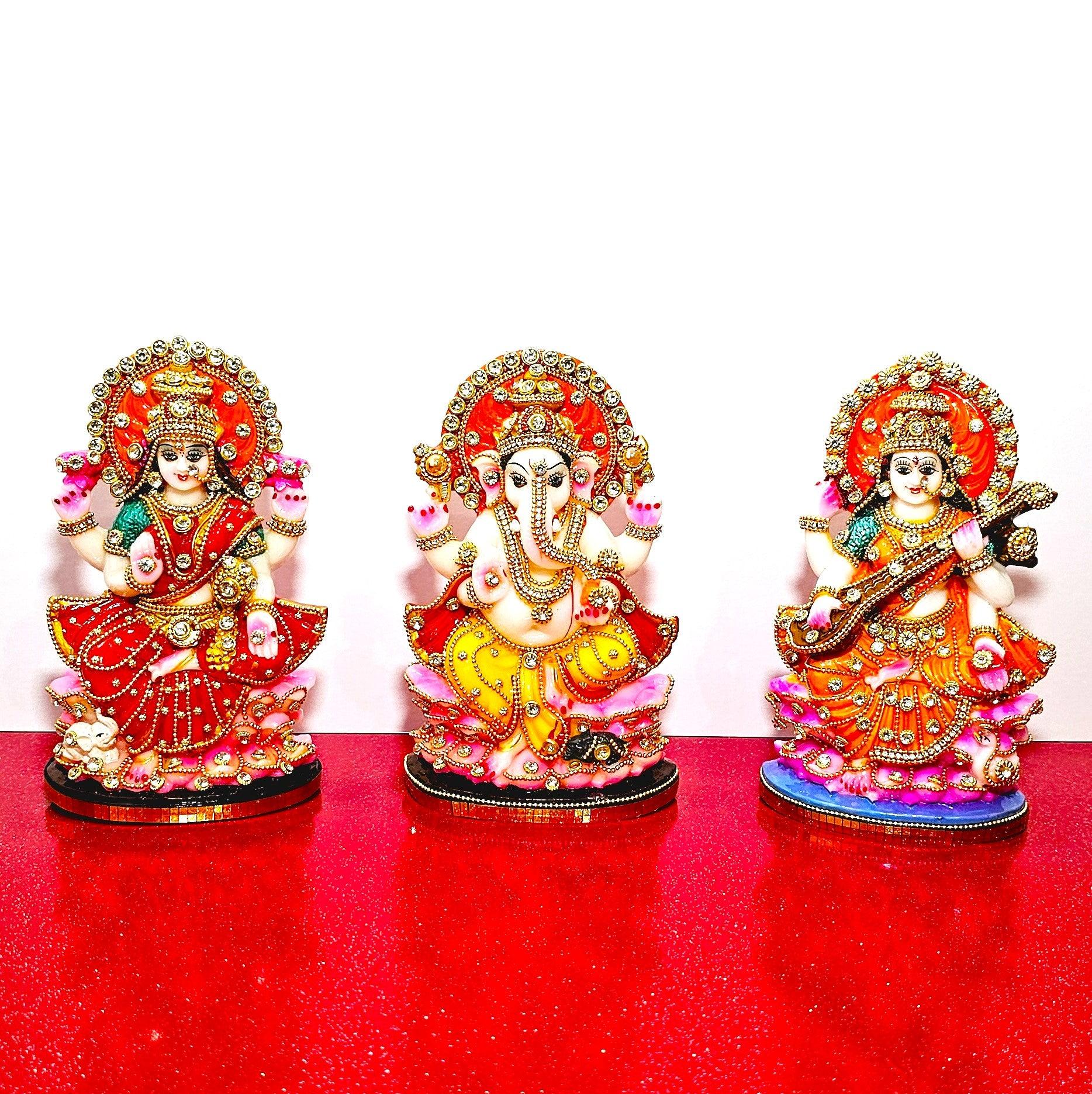 Laxmi Ganesh Saraswati set