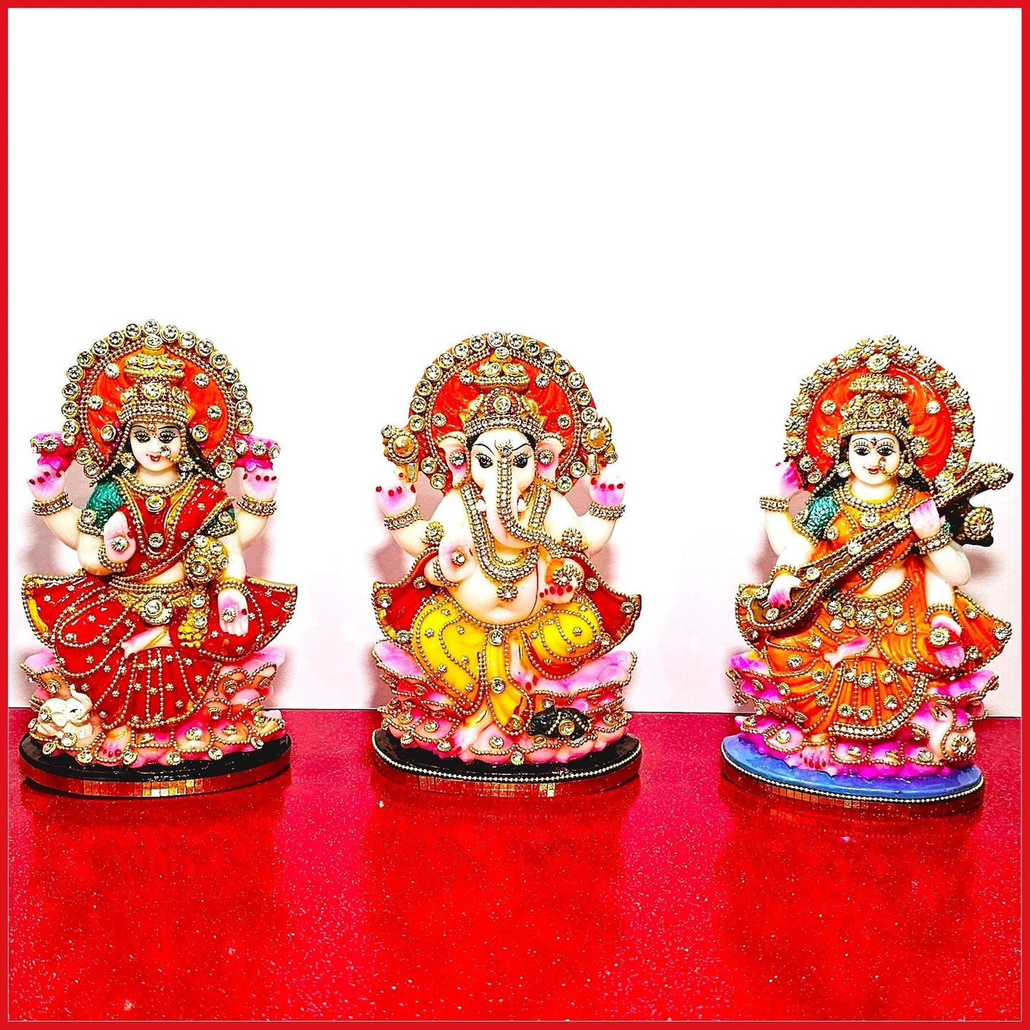 Laxmi Ganesh Saraswati set