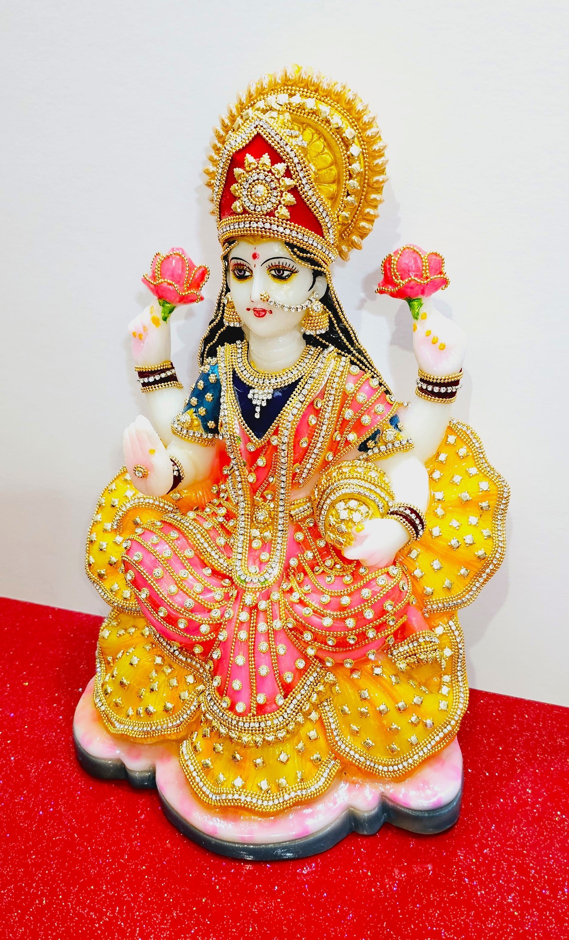 Large Goddess Laxmi Lakshmi Statue