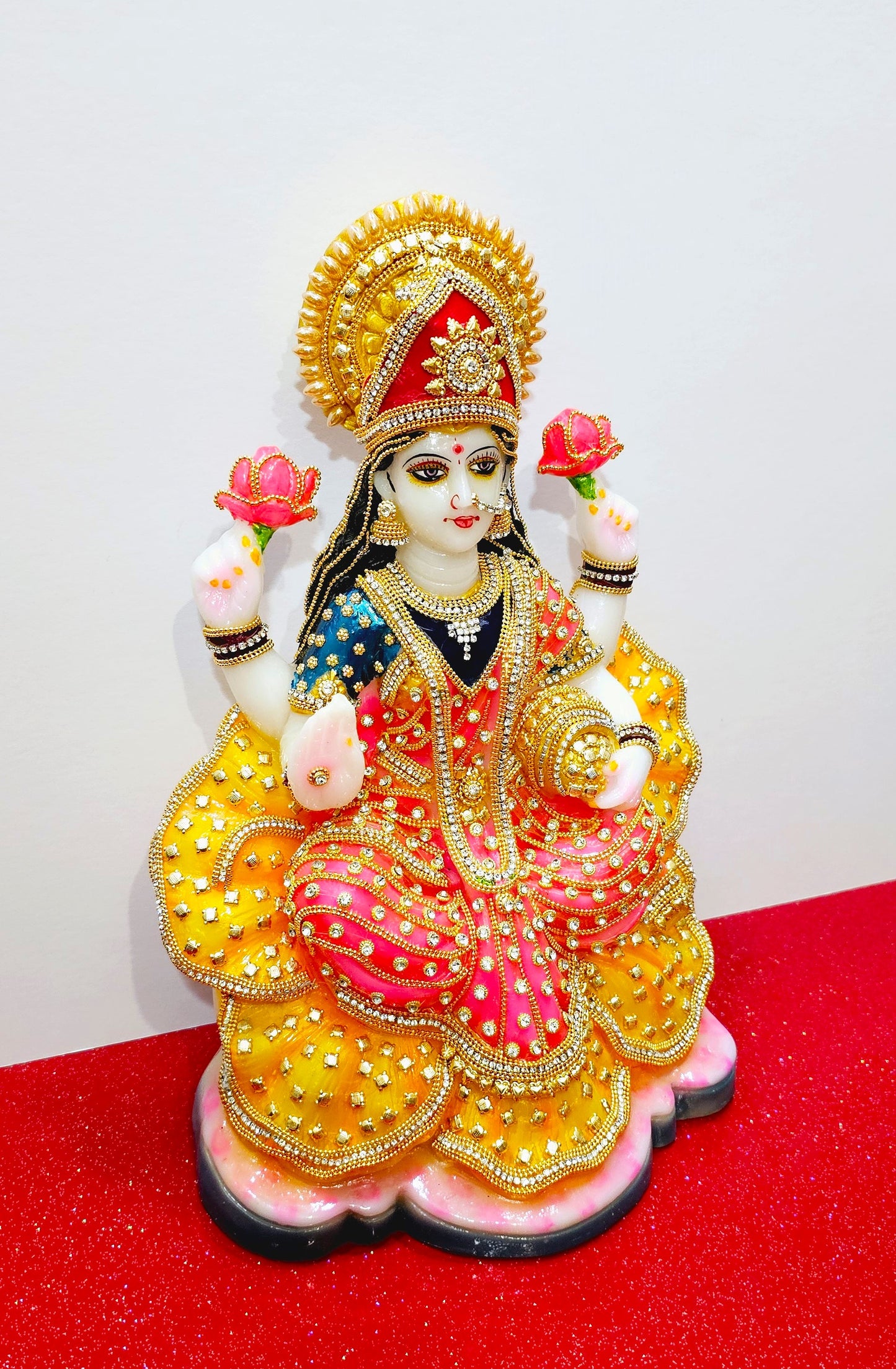 Large Goddess Laxmi Lakshmi Statue