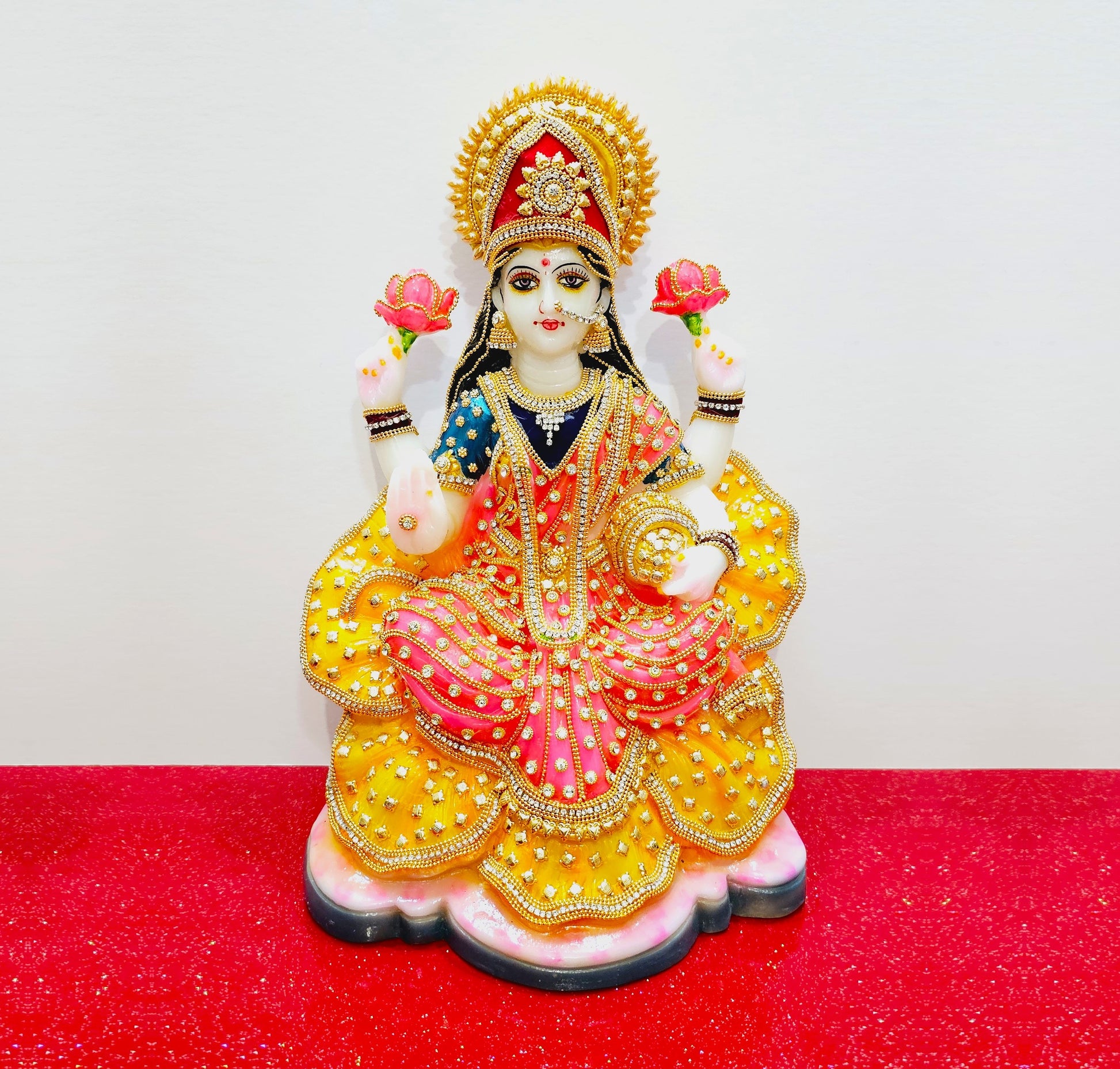 Large Goddess Laxmi Lakshmi Statue