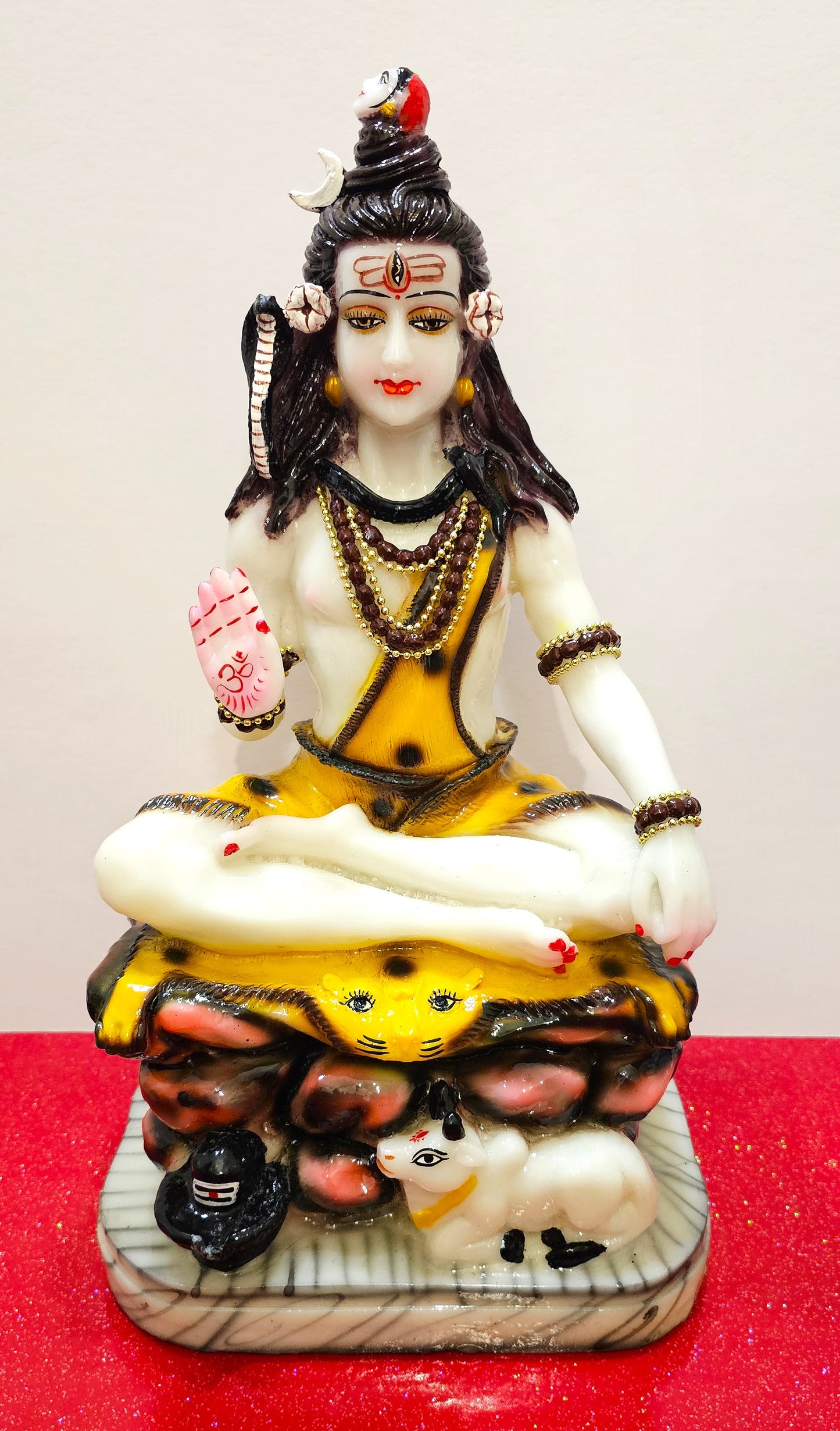 Large Marble / Stone Lord Shiva / Shiv Ji Statue , Only 1 Available