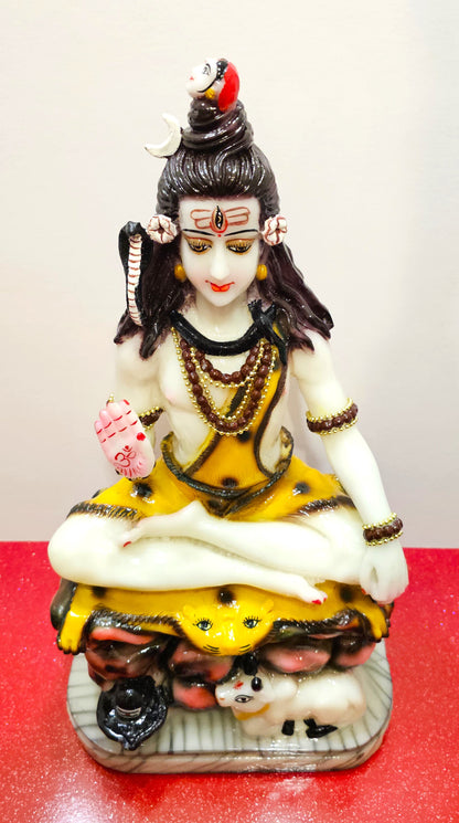 Large Marble / Stone Lord Shiva / Shiv Ji Statue , Only 1 Available