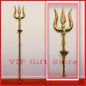 Lord Shiva Brass Trishul Trident 5 feet ft