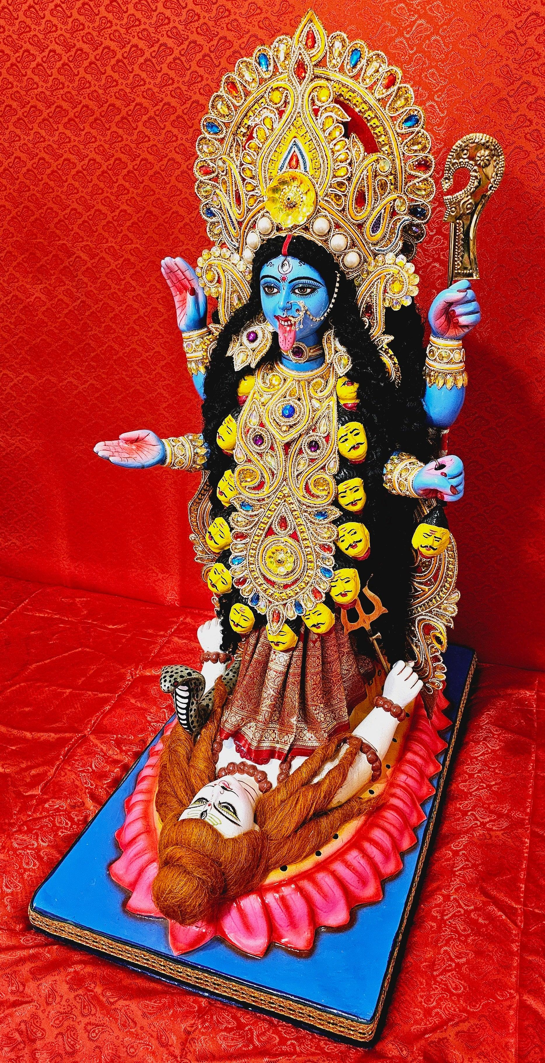 Large Goddess Kali Maa Statue