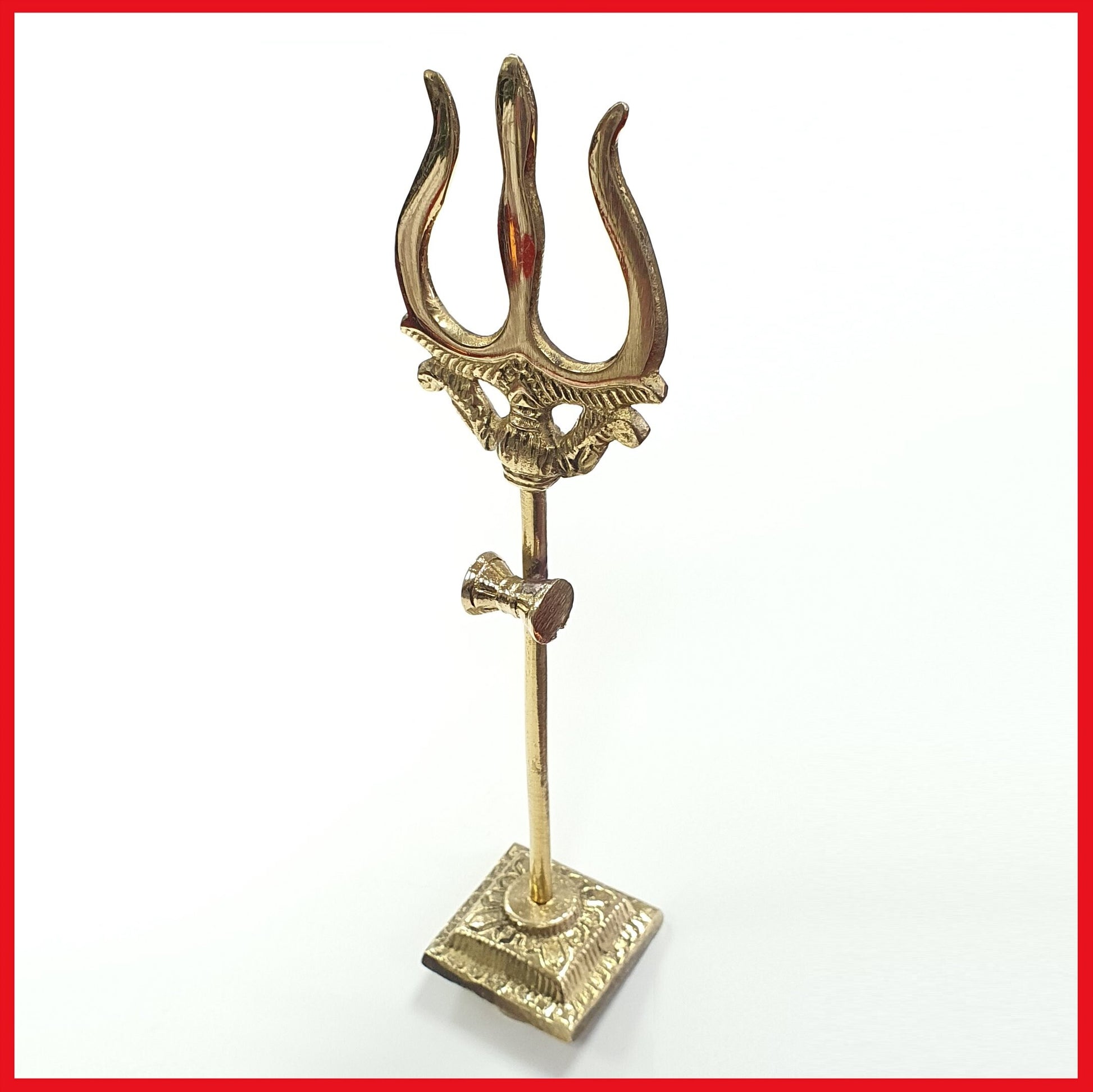  Lord Shiva Brass Trishul Trident 