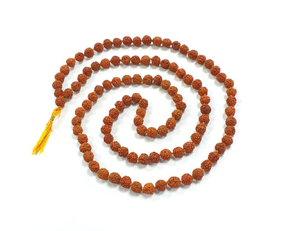Rudraksha 8mm 108 Beads Mala Necklace/Bracelet . 100% Natural/Original