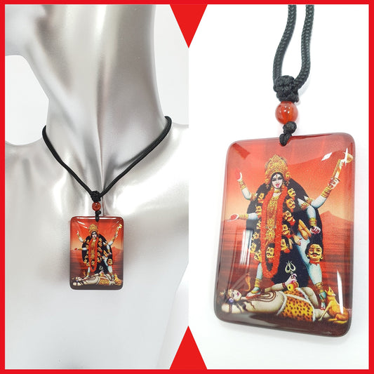 Goddess Kali Maa pendant chain