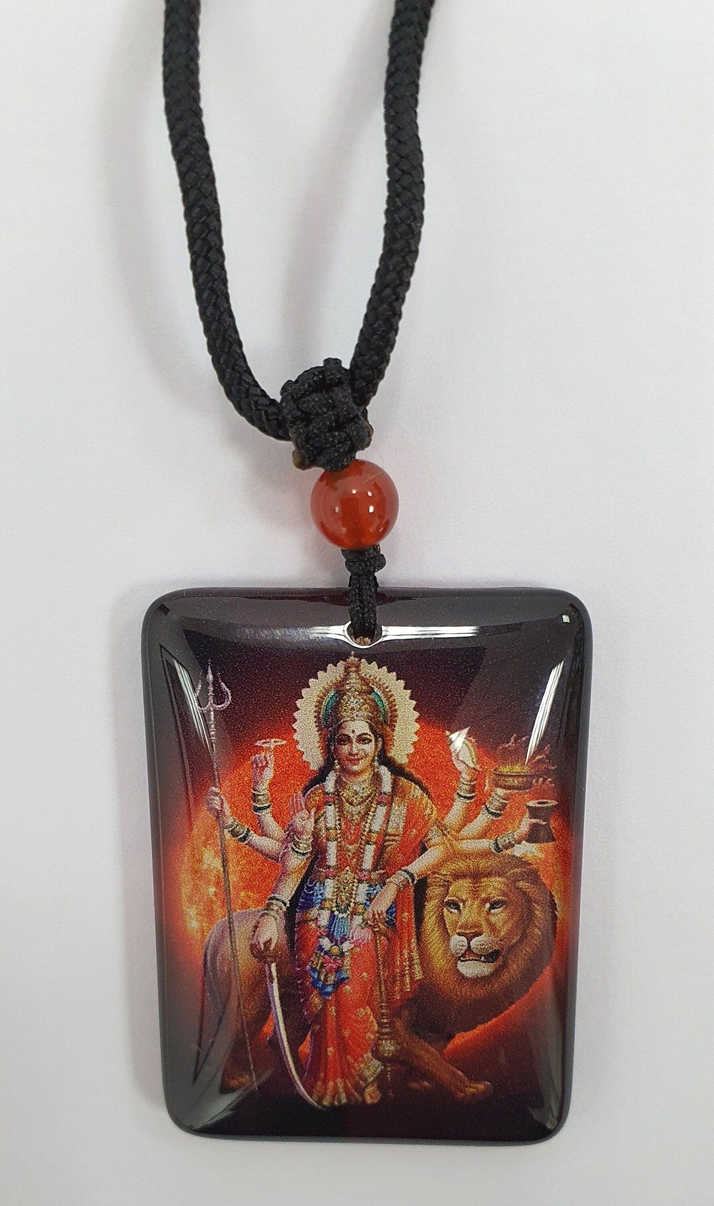 Goddess Durga Maa/Mata Crystal Pendant Necklace , High Quality Product