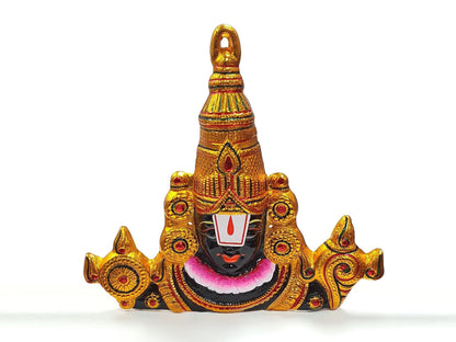 Rare Large Lord Balaji Wall Hanging Face , Solid Alloy