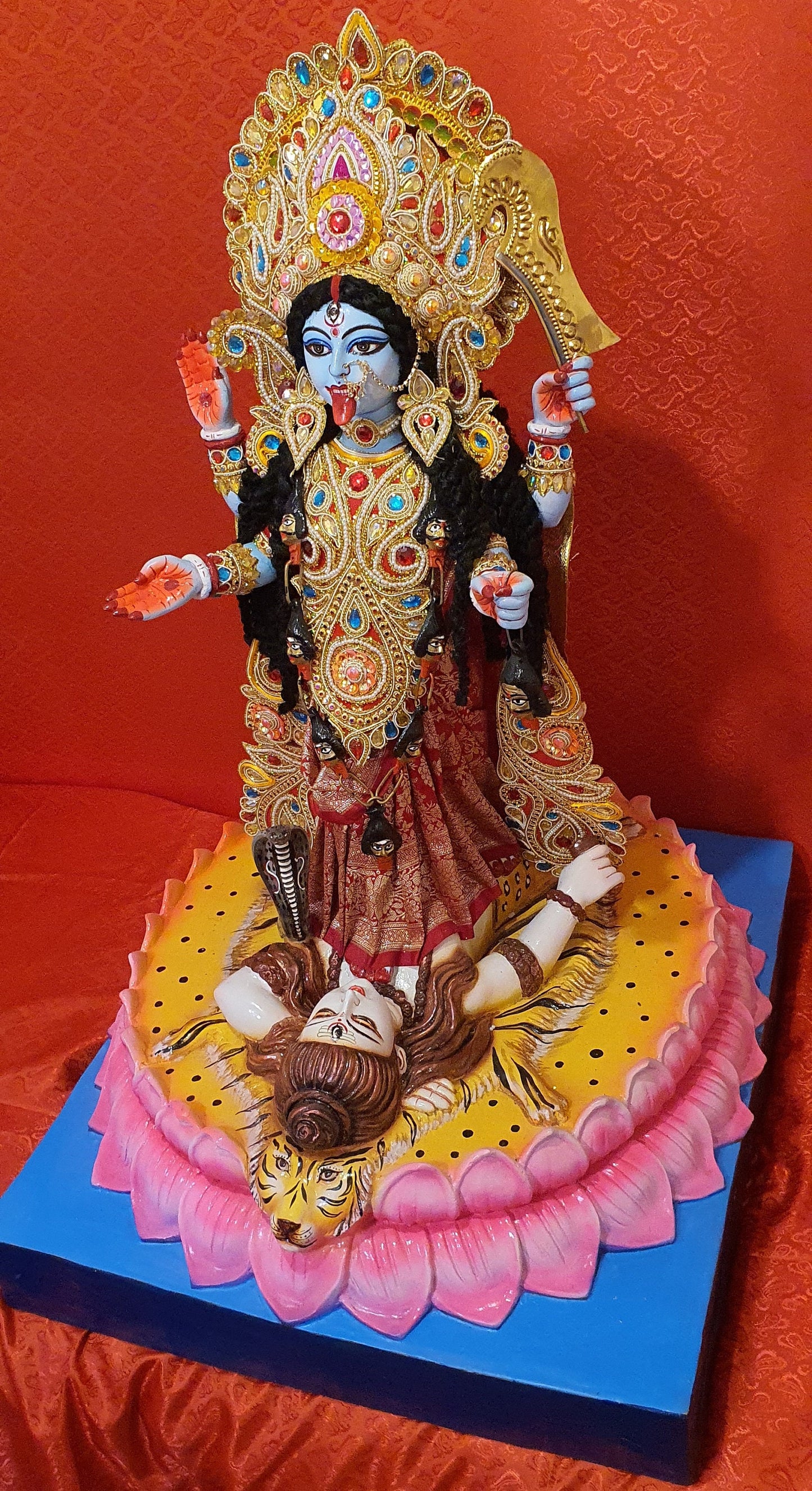 Large Kali Maa statue
