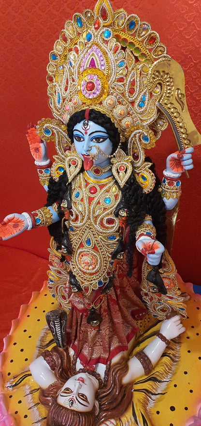 Rare Custom Hand Made Large Kali Maa/Mata Statue. 1 of a kind