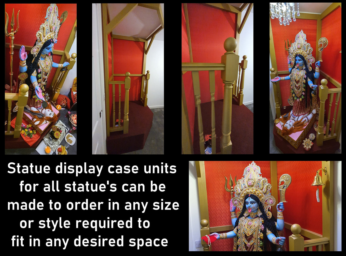 Rare Custom Hand Made Large Kali Maa/Mata Statue. 1 of a kind.