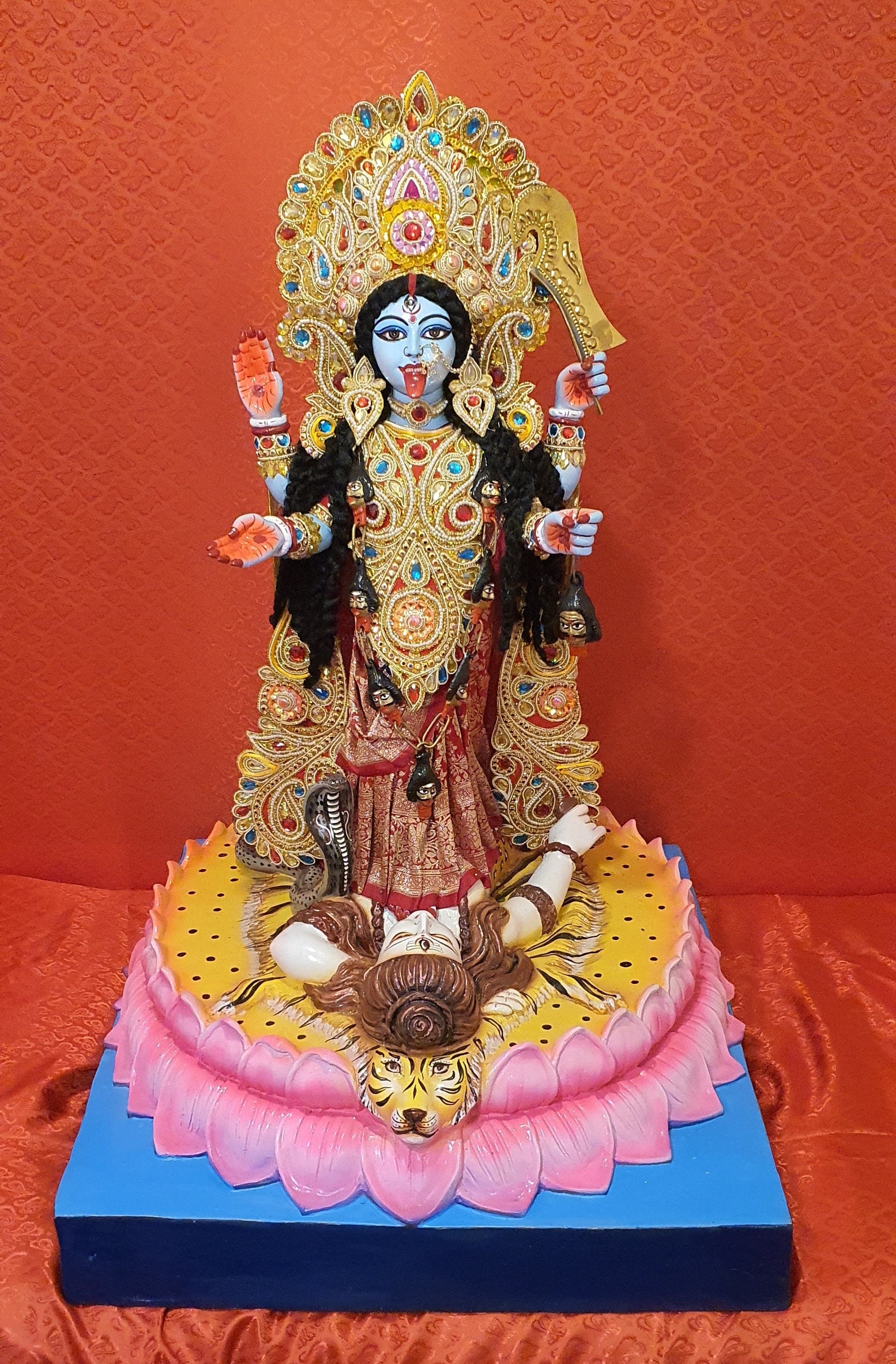 Large Kali Mata statue murti