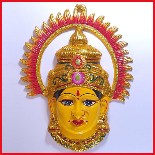 Goddess Laxmi Laksmi Gauri wall hanging face