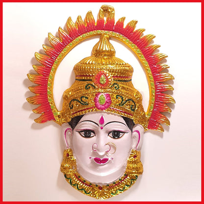 Goddess Lakshmi / Gauri wall hanging face