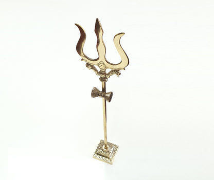 Lord Shiva Brass Trishul Trident
